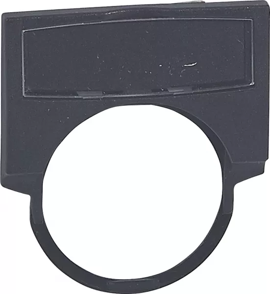 legrand-etiquette osmoz , cadre �quip� d\'un insert noir - mod�le large (024328)
