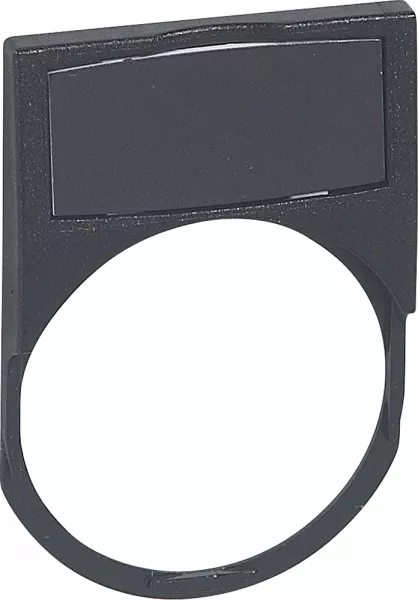 legrand-etiquette osmoz , cadre �quip� d\'un insert noir - petit mod�le (024323)