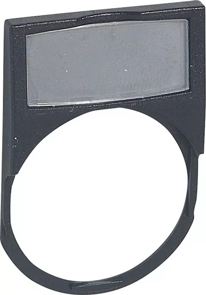 legrand-etiquette osmoz , cadre �quip� d\'un insert transparent - petit mod�le (024324)