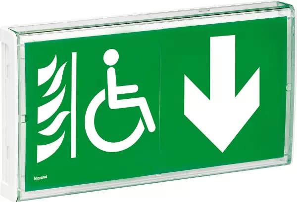 legrand-etiquette signalisation d\'espace d\'attente s�curis� pour dbr adh�sive/s�cable (061205)