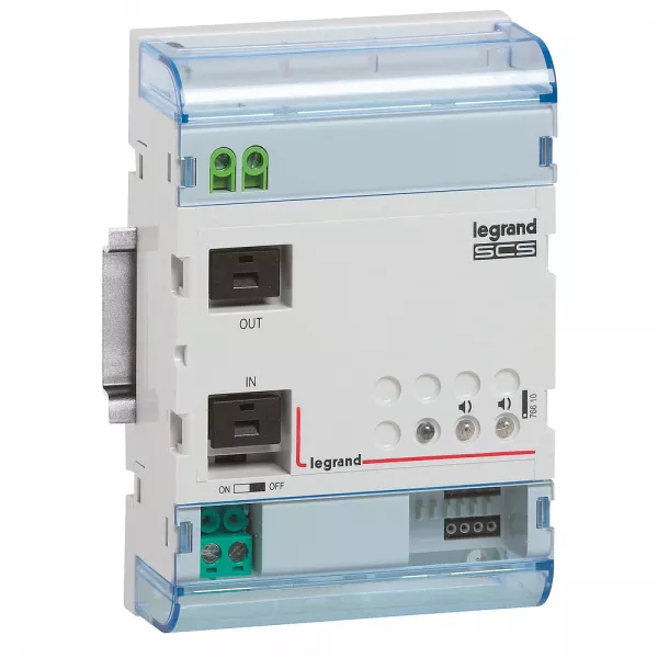 legrand-extension bus/scs - pour communication d\'informations sur 2 syst�mes bus/scs (076610)