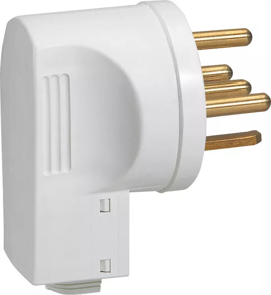 legrand-fiche 3p+n+t 32a � sortie lat�rale par embout avec serre-c�bles (055807)