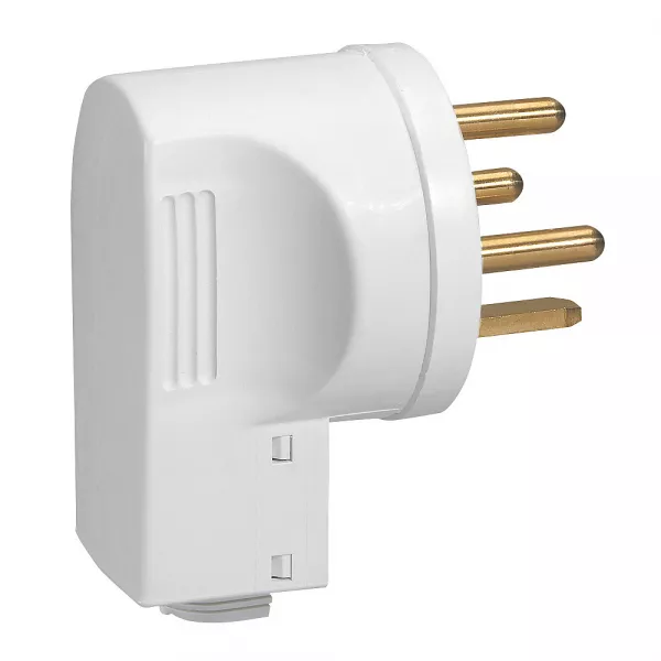legrand-fiche 3p+t 32a � sortie lat�rale par embout avec serre-c�bles (055805)