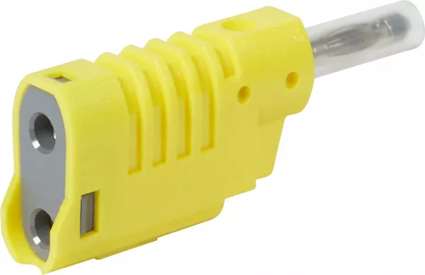 legrand-fiche banane �4mm 16a 33v~ ou 70v= embout isolant fourreau r�tractable - jaune (050029)