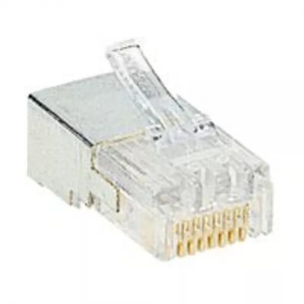 legrand-fiche rj45 cat�gorie5e 9 contacts largeur 11,7mm pour c�ble rond (051704)