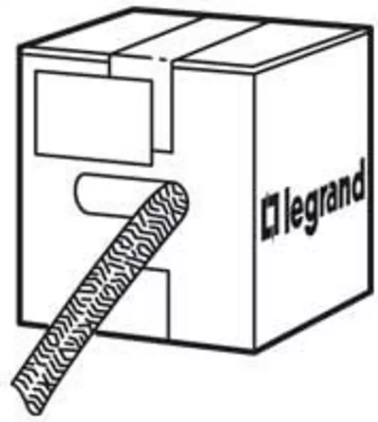 legrand-gaine de passage de porte - lina 25 - �30mm (036639)