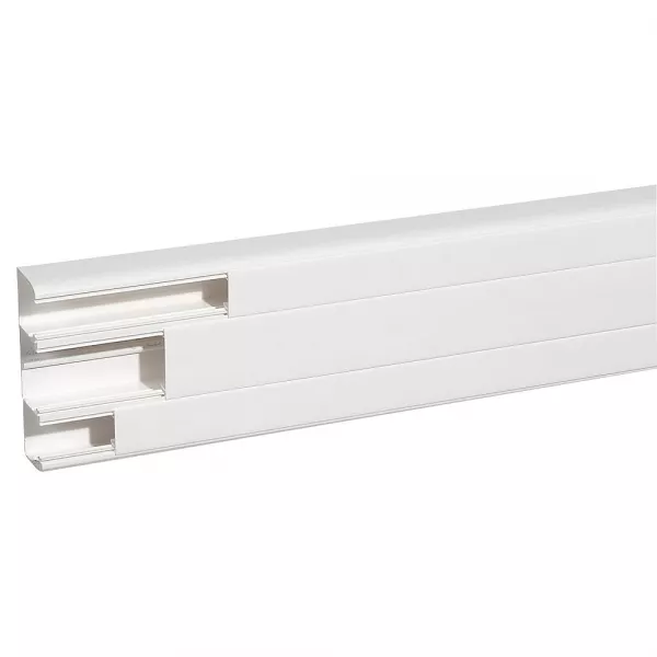 legrand-goulotte dlp monobloc 50x170mm - 3 compartiments avec 3 couvercles - 2m (010467)