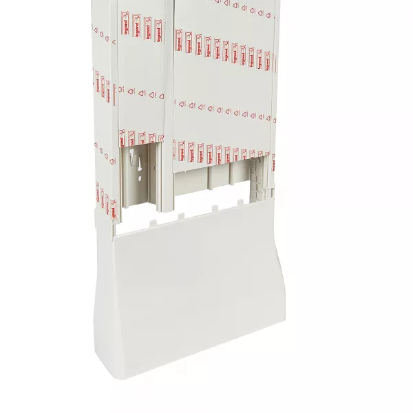 legrand-goulotte gtl compl�te 2 couvercles drivia 18 premium 65x355mm - 2,45m � 2,60m (030067)