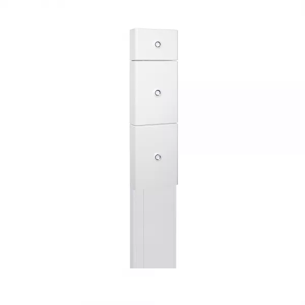 legrand-goulotte gtl compl�te drivia 13 65x250mm mi-longueur + 2 couvercles - long.1,66m (030109)