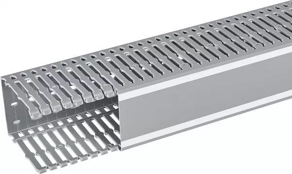 legrand-goulotte lina 25 80x100mm pvc gris ral7030 - longueur 2m (636018)
