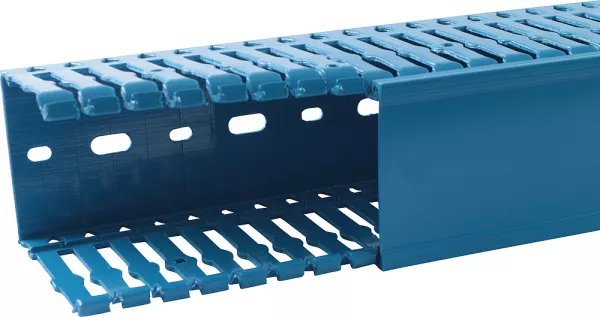 legrand-goulotte sans halog�ne 60x80mm - pc/abs bleu (636263)