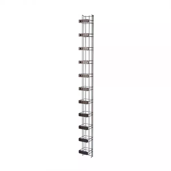 legrand-grille de gestion de cordons - capacit� 200 cordons - 1965x153x156mm (046425)