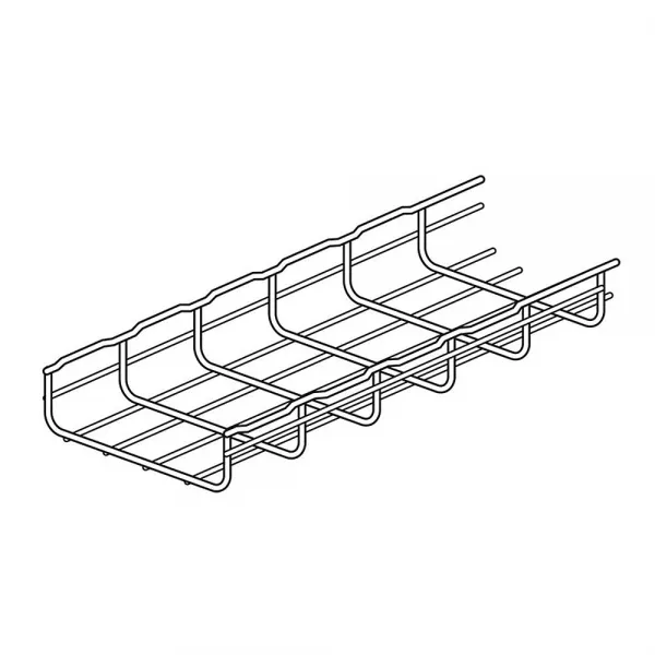 legrand-grille guide-c�bles en u pour baies lcs� - largeur 200mm, long 3m , hauteur 54mm (046469)
