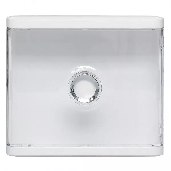 legrand-habillage + porte transparente pour platines de branchement drivia (401188)