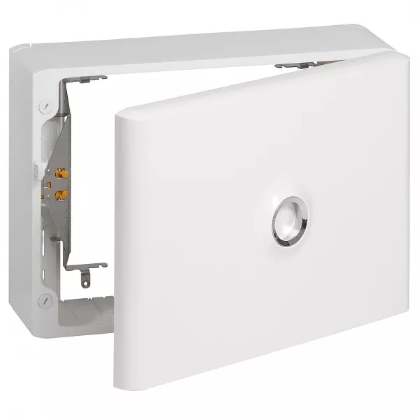 legrand-habillage drivia 18 modules pour platine 13 r�f�rence 401181 ou 401191 - ral9003 (401189)