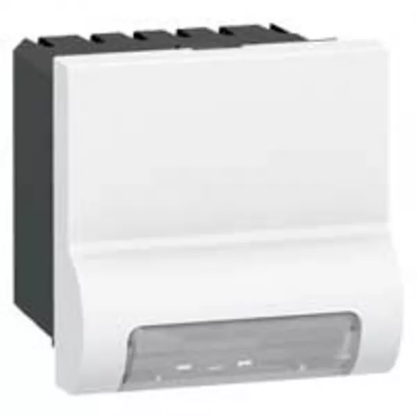 legrand-hublot de balisage mosaic 2 modules pour balisage de plinthe - blanc (078510)
