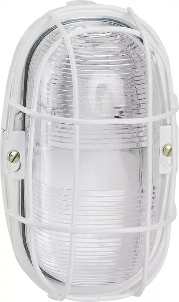legrand-hublot ovale �tanche environnement s�v�re diffuseur verre incolore et culot e27 (060477)