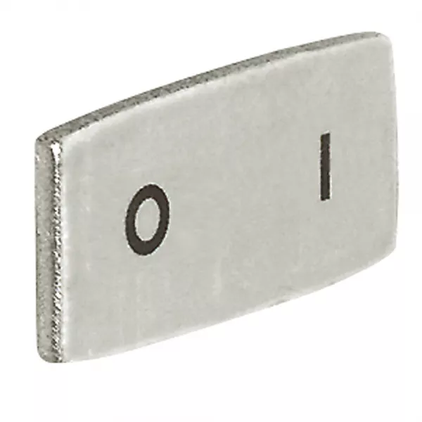 legrand-insert osmoz avec texte - alu - petit mod�le avec marquage o i (024330)