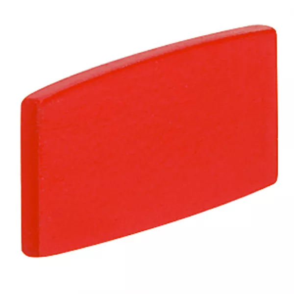 legrand-insert osmoz sans texte � enclipser sur un cadre - rouge - mod�le large (024306)