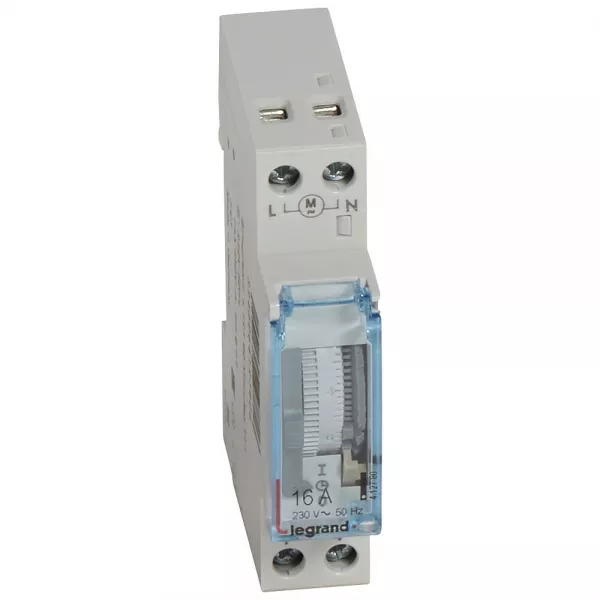 legrand-inter horaire analogique programmable manuel jour - vertical sans r�serve marche (412780)
