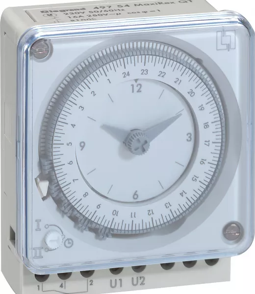 legrand-inter horaire programmable analogique 72x72mm journalier - connexion � vis (049754)