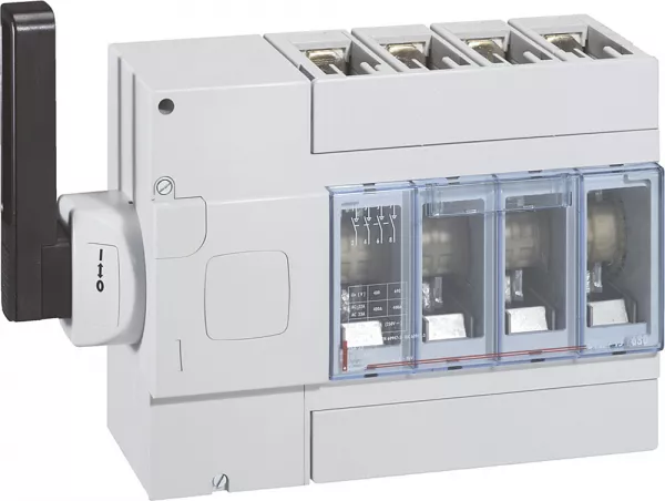 legrand-inter-sectionneur dpx-is630 sans d�clenchement + cde lat�rale gauche - 4p - 400a (026670)