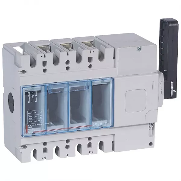 legrand-inter-sectionneur dpx-is630 sans d�clenchement commande lat�rale droite -3p 630a (026665)