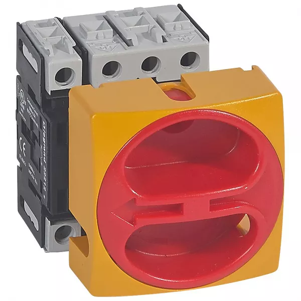 legrand-inter-sectionneur rotatif complet encastr� cadenassable 4p neutre � gauche 25a (022112)