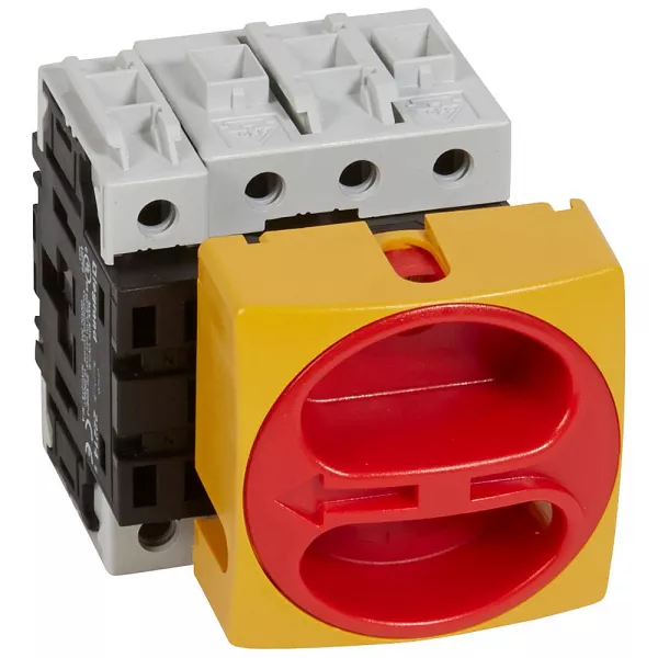 legrand-inter-sectionneur rotatif complet encastr� cadenassable 4p neutre � gauche 50a (022114)