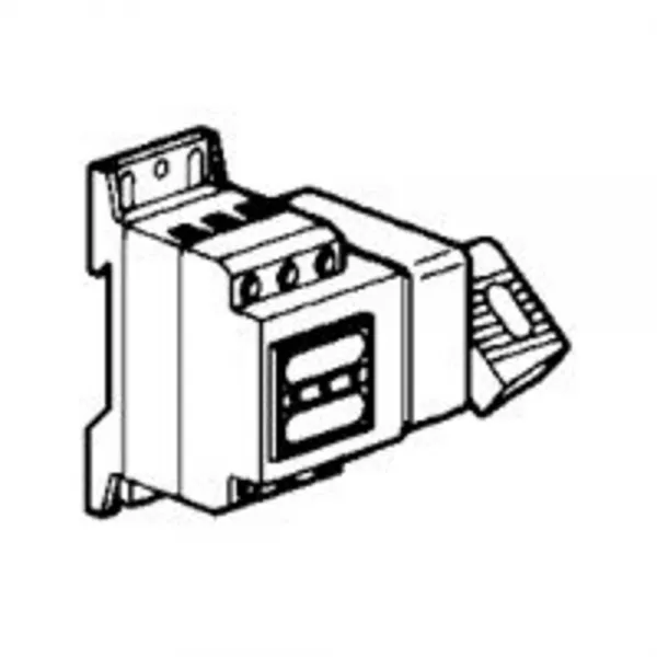 legrand-inter-sectionneur vistop - 32a - 3p - cde lat - poign�e rouge/plastron jaune (022305)