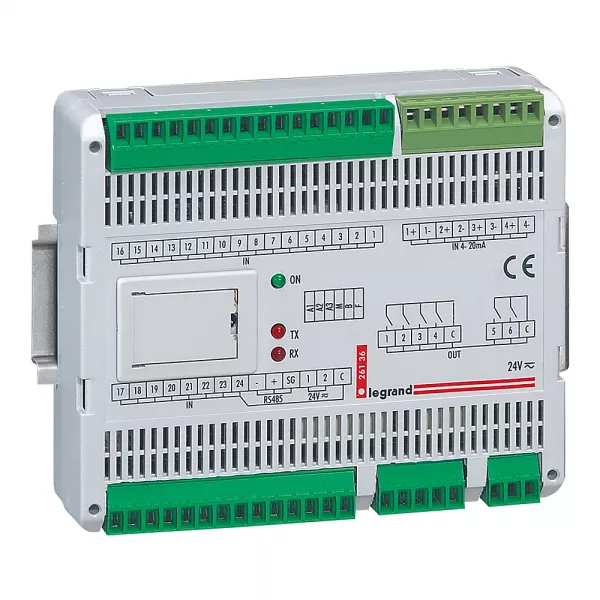 legrand-interface signalisation de commande dpx , dnx� ou dx� - 6 modules - 24v~ et 24v= (026136)