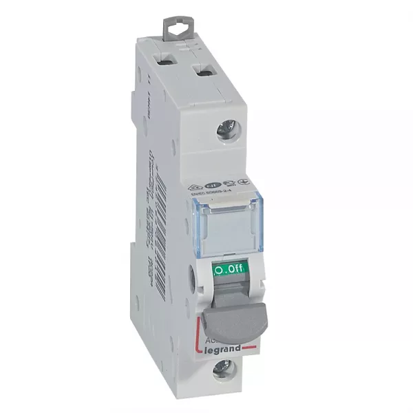 legrand-interrupteur - unipolaire - 20a - 230v � 400v - 1 module (092785)