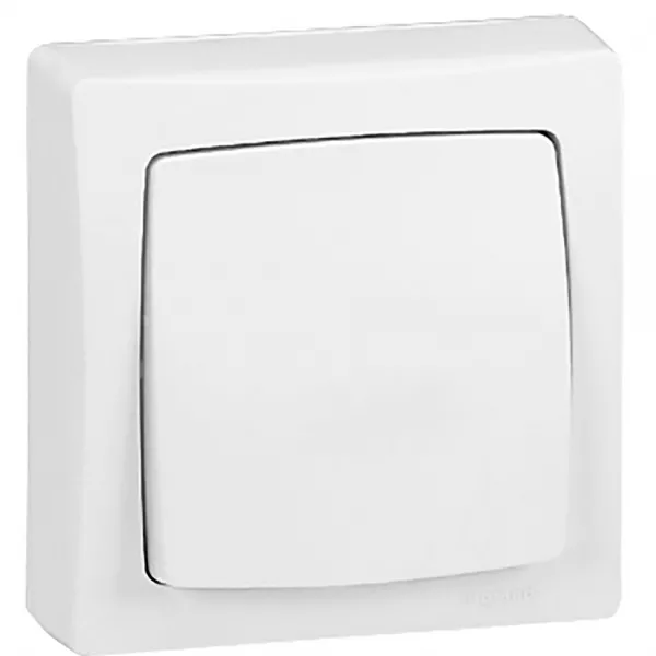 legrand-interrupteur bipolaire appareillage saillie complet - blanc (086003)