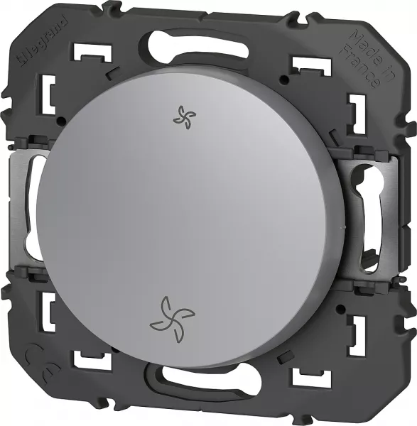 legrand-interrupteur commande vmc dooxie finition alu (095243)
