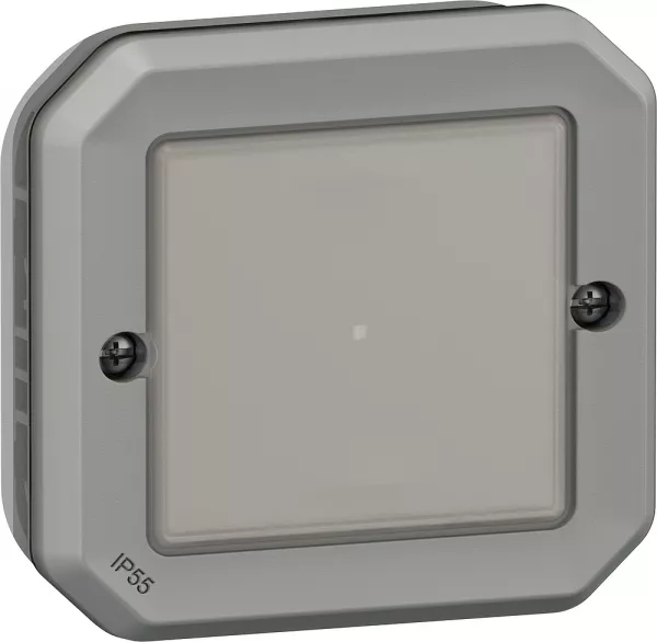 legrand-interrupteur connect� avec neutre plexo with netatmo composable gris (069876l)