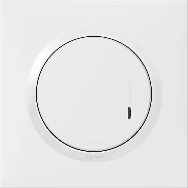 legrand-interrupteur connect� dooxie with netatmo avec option variateur - blanc (100081)