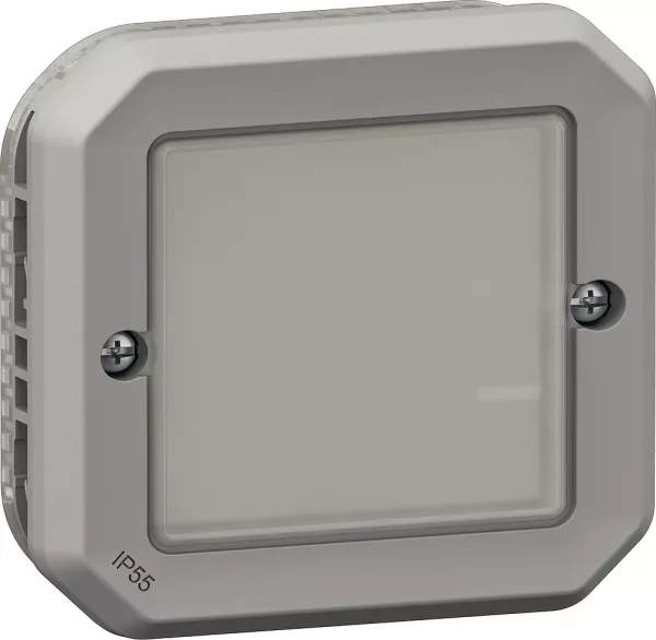 legrand-interrupteur connect� sans neutre plexo with netatmo composable gris (069875l)