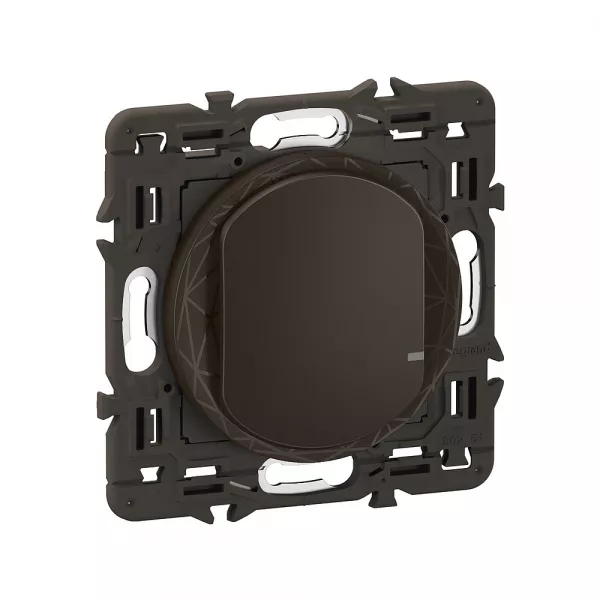 legrand-interrupteur filaire c�liane with netatmo sans neutre, avec variation - noir (cn0403)