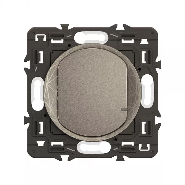 legrand-interrupteur filaire c�liane with netatmo sans neutre, avec variation - titanium (ct0403)