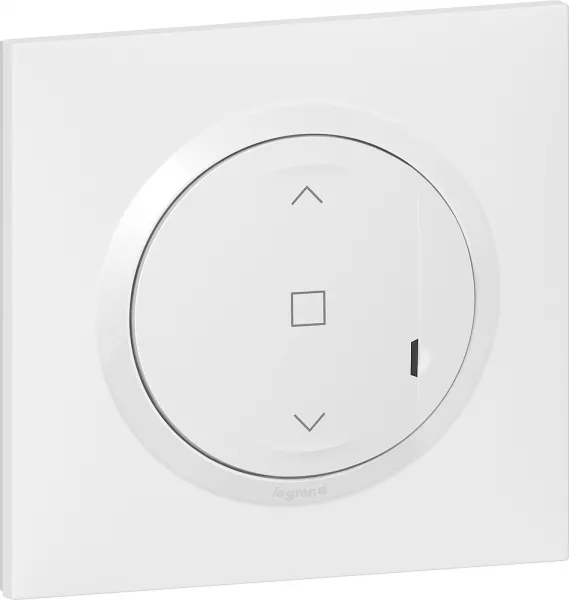 legrand-interrupteur filaire connect� dooxie with netatmo pour volet roulant - blanc (600086)