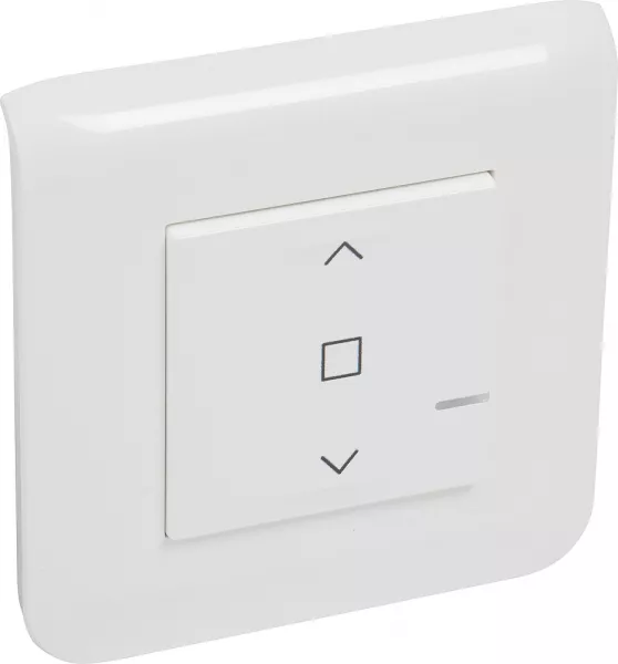 legrand-interrupteur filaire connect� pour volet roulant mosaic with netatmo - blanc (077706l)