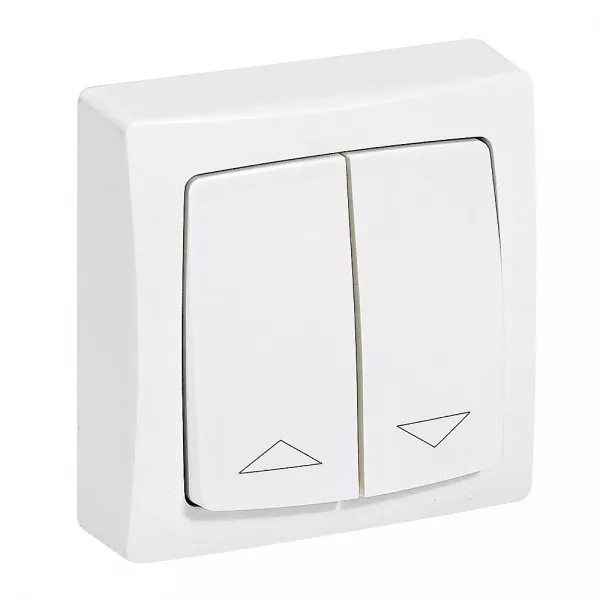 legrand-interrupteur individuel de volets roulants appareillage saillie - blanc (097612)