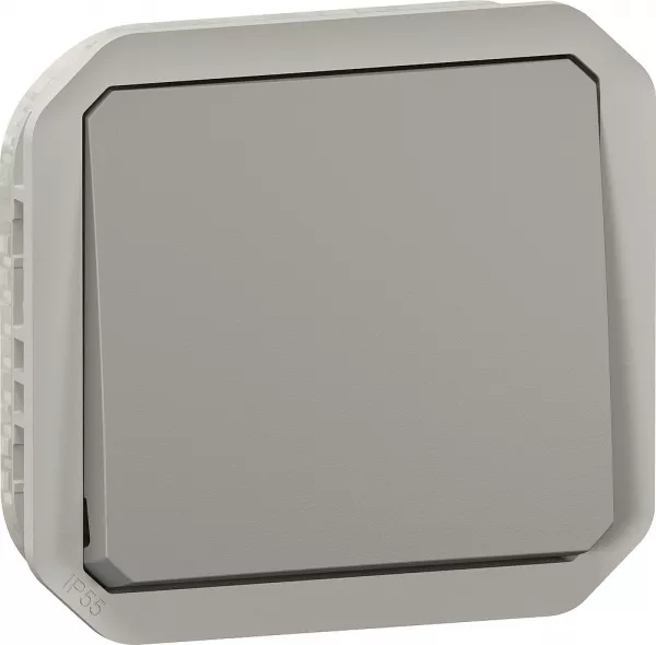 legrand-interrupteur ou va-et-vient 10ax 250v plexo composable gris (069511l)
