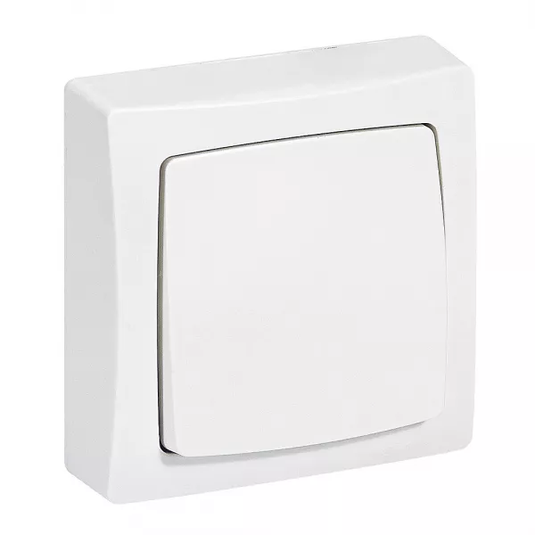 legrand-interrupteur ou va-et-vient appareillage saillie - blanc (097600)