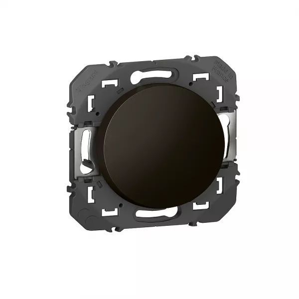 legrand-interrupteur ou va-et-vient dooxie 10ax 250v~ finition noir - sachet (095260)