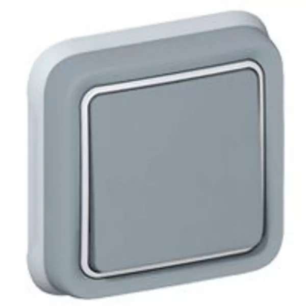 legrand-interrupteur ou va-et-vient �tanche plexo complet encastr� - gris (069984)