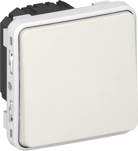 legrand-interrupteur ou va-et-vient �tanche plexo composable ip55 10ax 250v - blanc (069611)