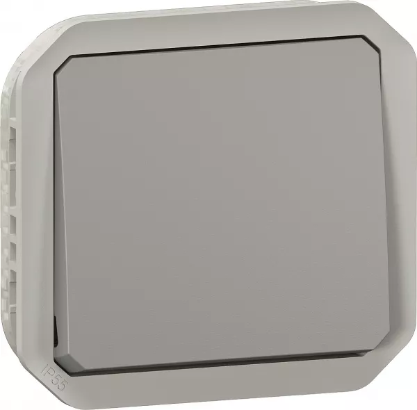 legrand-interrupteur ou va-et-vient plexo composable - gris (070040)