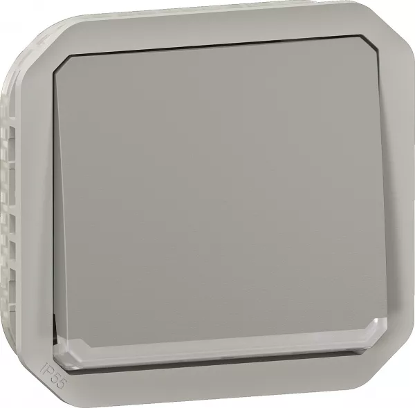 legrand-interrupteur ou va-et-vient t�moin 10ax 250v plexo composable gris (069512l)