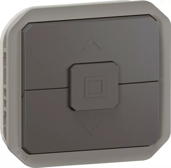 legrand-interrupteur pour volets roulants plexo composable anthracite (069898l)